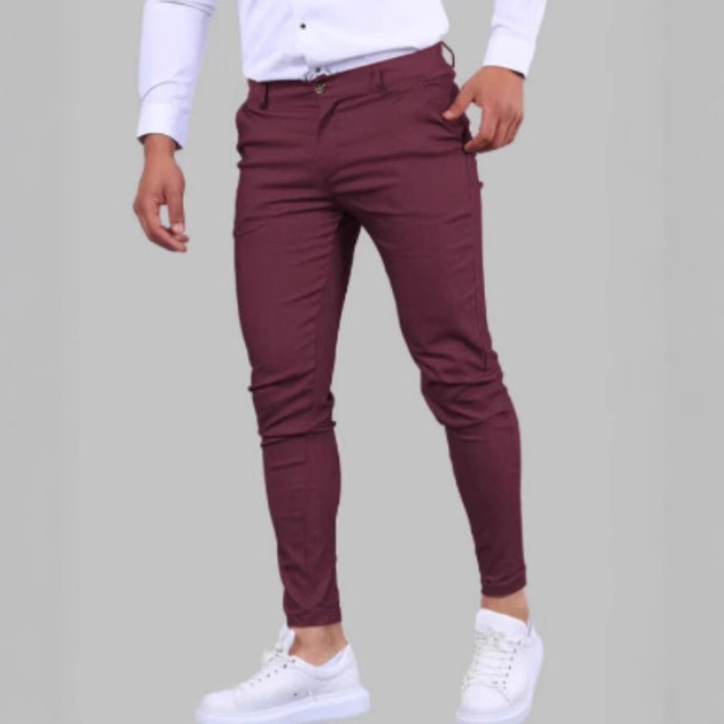 Chino Pants Men - Celana Chino Slim Fit Pria Warna