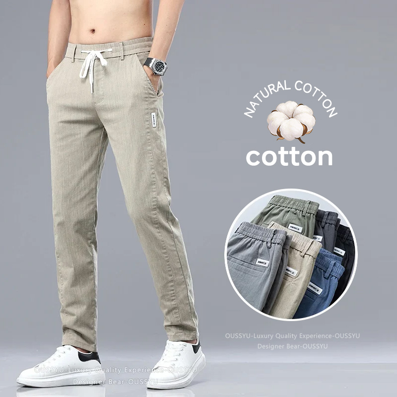 Chino Pants Men - Celana Pria Musim Panas 2026, Celana