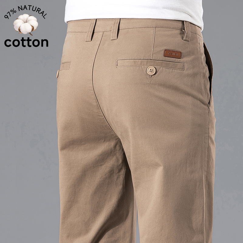 Chino Pants Men - Celana Panjang Pria Kasual Musim Semi