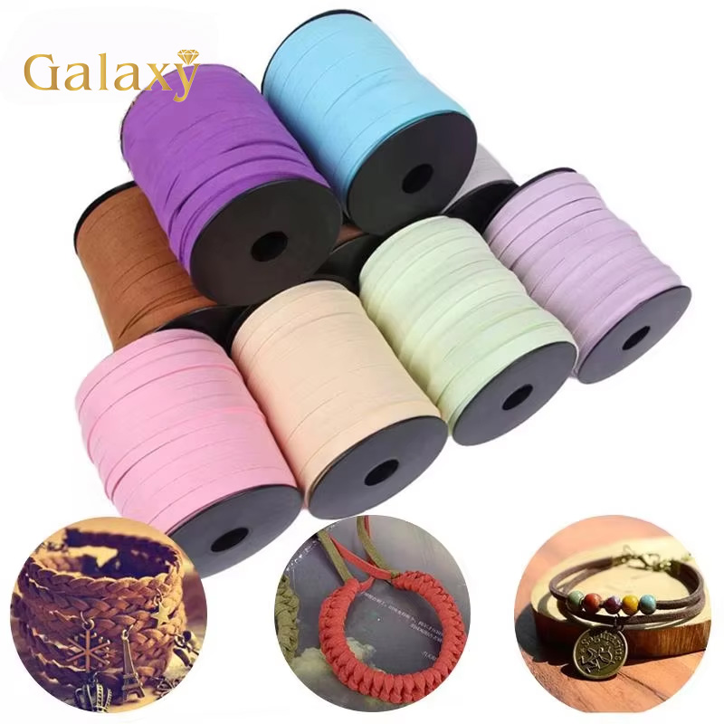 Leather Belt Braided - 10Mm 45M/Roll Korea Datar Faux Suede