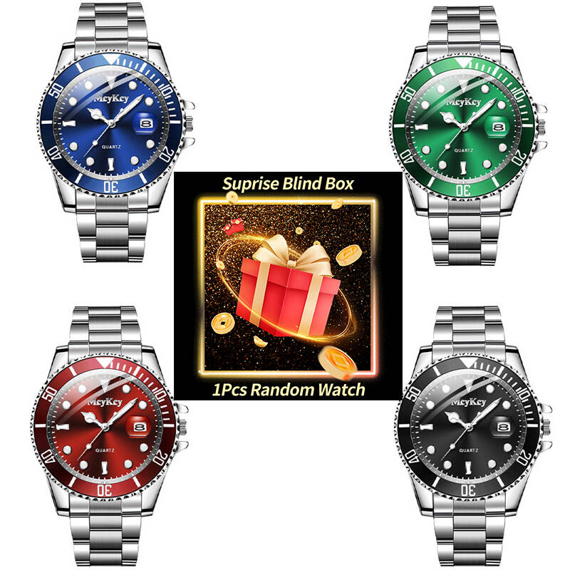 Fashion Mens Watches - 1 Buah Jam Tangan Misteri Kejutan