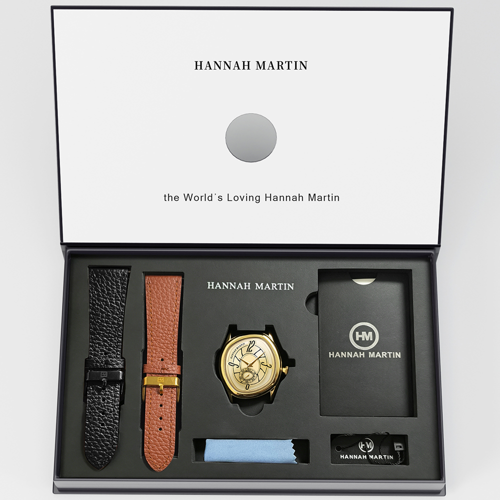 Fashion Mens Watches - HANNAH MARTIN Jam Tangan Pria Kelas