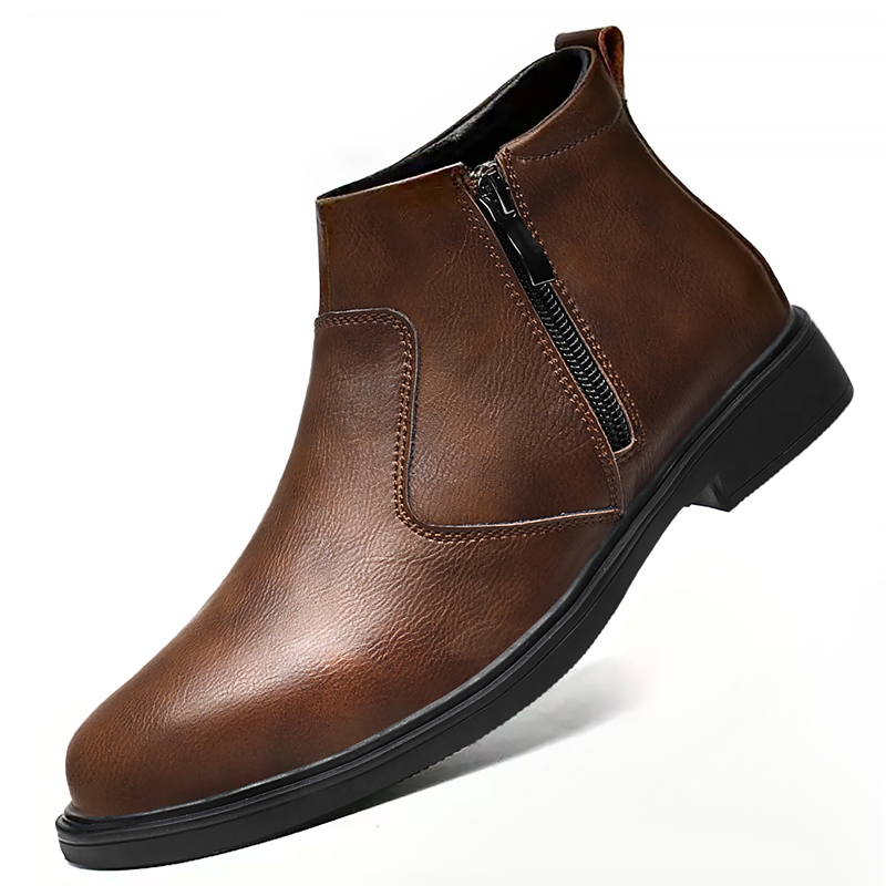 Fashion Men'S Boots - Sepatu Kulit High-Top Baru Musim Gugur
