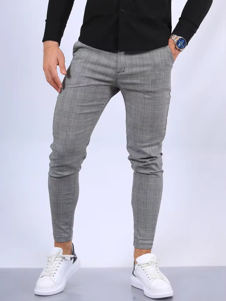 Chino Pants Men - Celana Pria Kasual Bisnis Katun, Celana