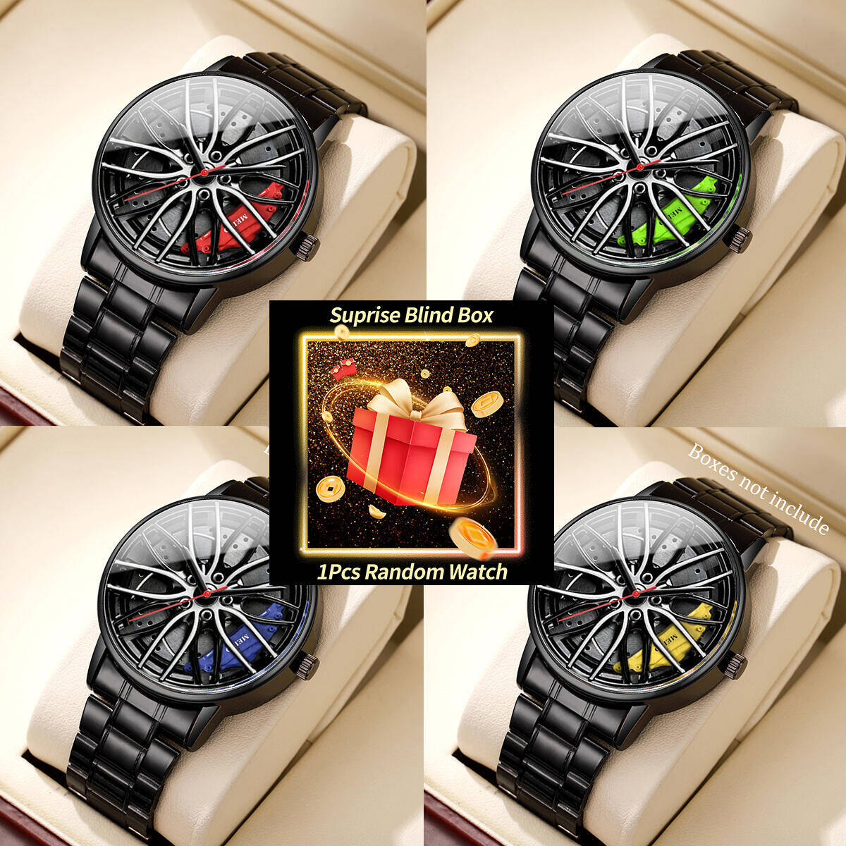 Fashion Mens Watches - 1 Buah Jam Tangan Misteri Kejutan
