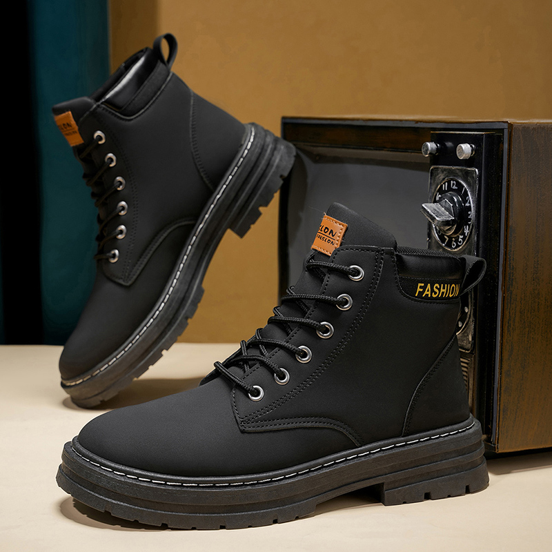 Fashion Men'S Boots - Sepatu Boots Pria Model Klasik Terbaru