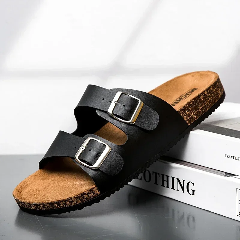 Men'S Fashion Plus - Sandal Uniseks Klasik Fashion Sepatu Gabus