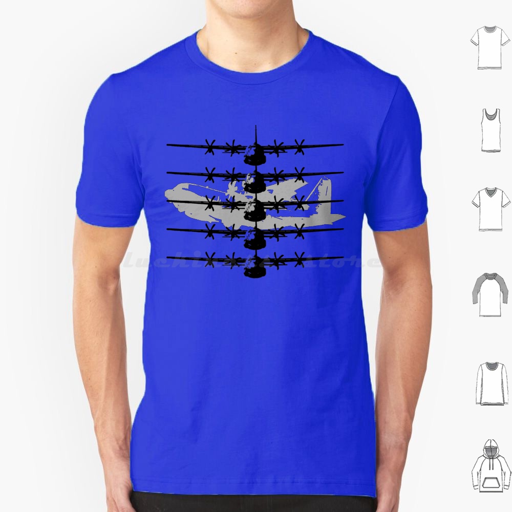 Military Shirt Men - C-130 Hercules T Shirt Pria Wanita