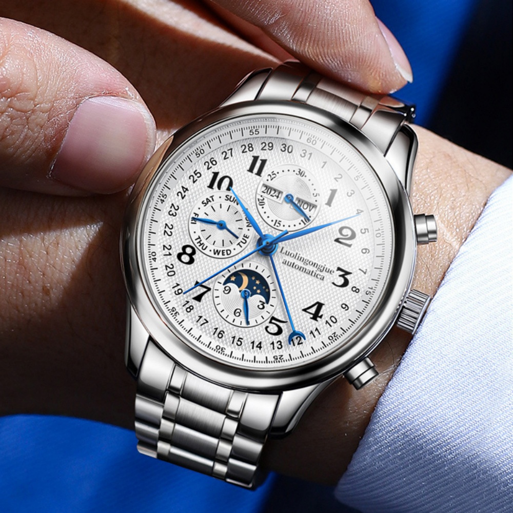 Mens Fashion Young - Jam Tangan Mekanis Pria Seri Master