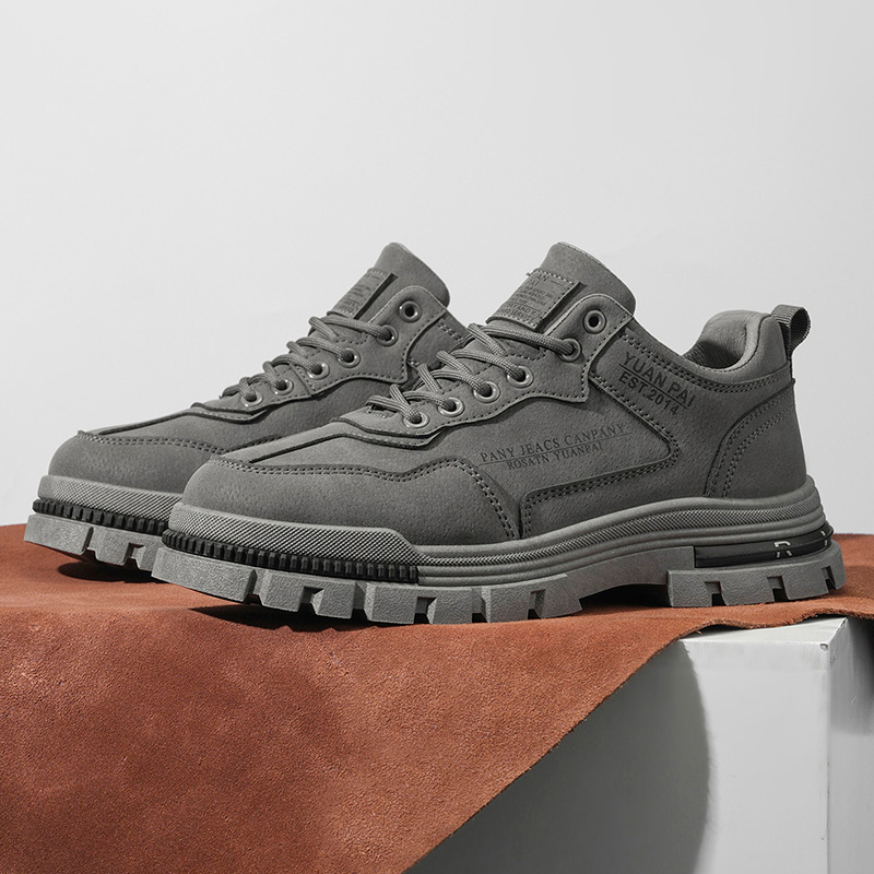 Men'S Fashion Hiking Boots - Sepatu Boots Kerja Pria Sol Tebal