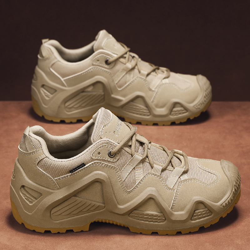 Men'S Fashion Hiking Boots - Sepatu pria Hiking pasangan, sneaker kamuflase,