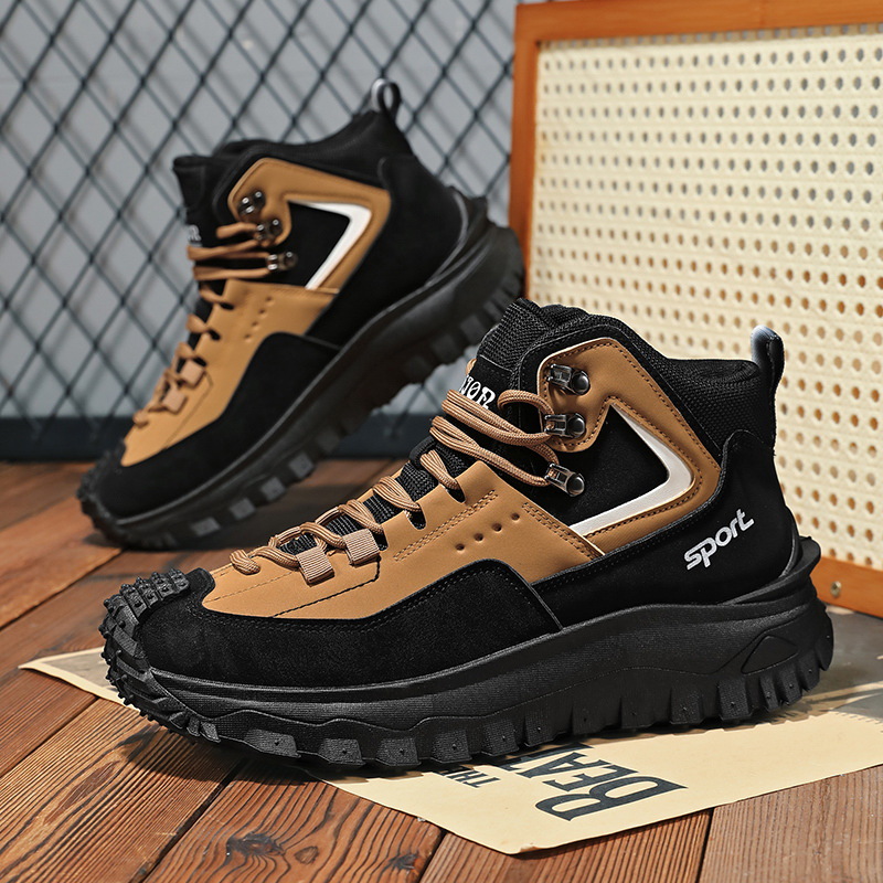Sepatu Hiking Pria Lebar Anti  - Men'S Fashion Hiking Boots ulasan dan harga