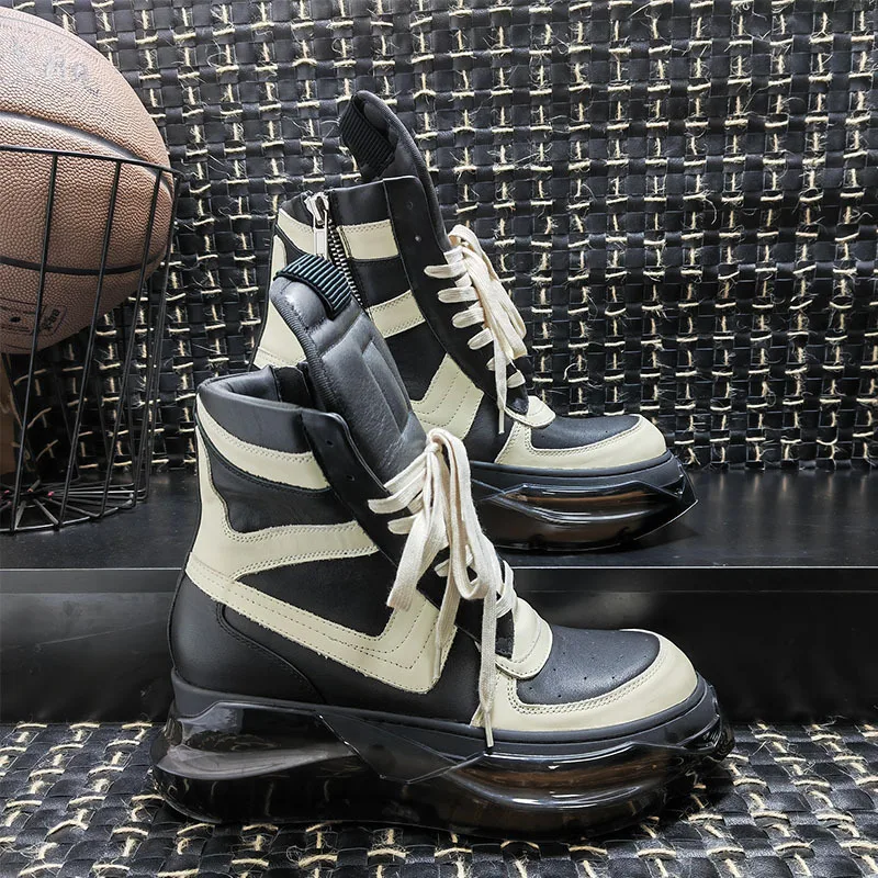 Sepatu Boots Kulit Asli Pria W - Fashion Men'S Boots ulasan dan harga