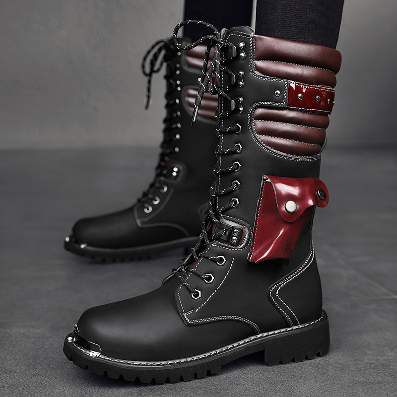 Sepatu bot motor pria model hi - Fashion Men'S Boots ulasan dan harga