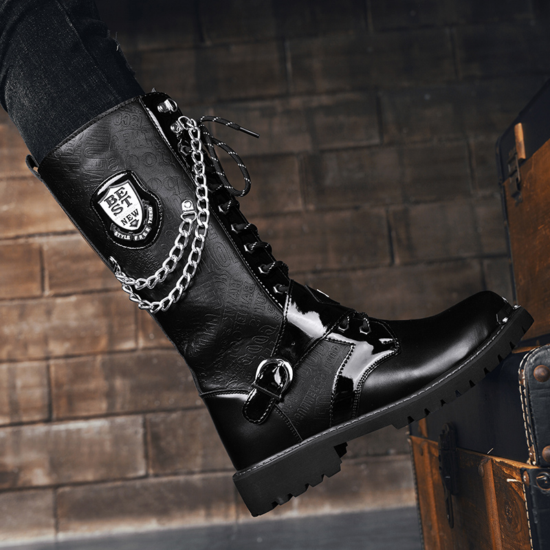 Sepatu bot motor pria model hi - Fashion Men'S Boots ulasan dan harga