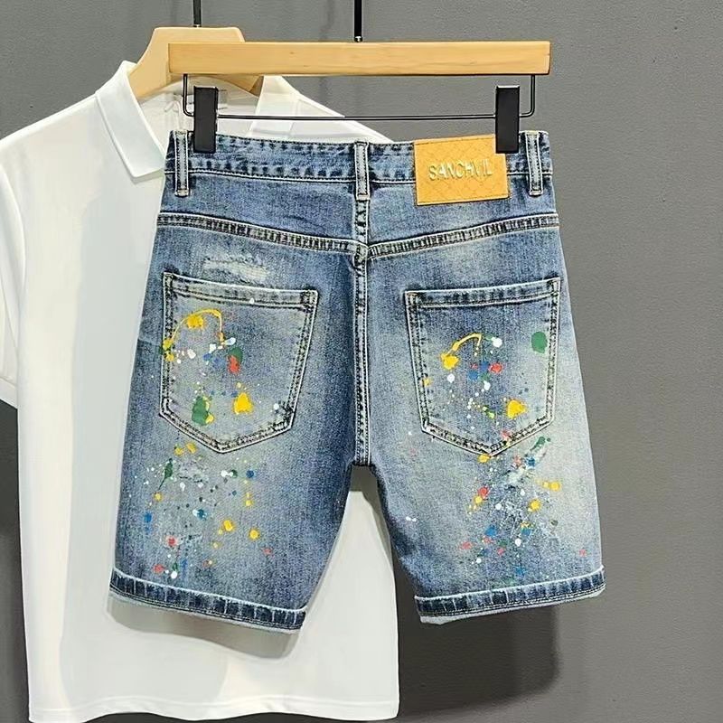 Celana Jeans Pendek Pria Celan - Men'S Fashion Jeans ulasan dan harga