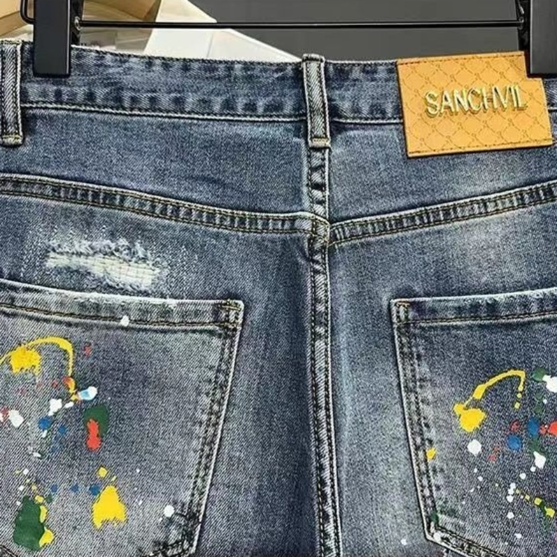 Celana Jeans Pendek Pria Celan - Men'S Fashion Jeans ulasan dan harga