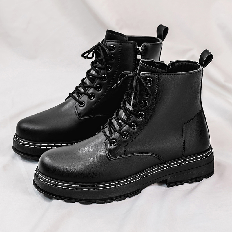 Sepatu Bot Motor Kulit Paten H - Fashion Men'S Boots ulasan dan harga