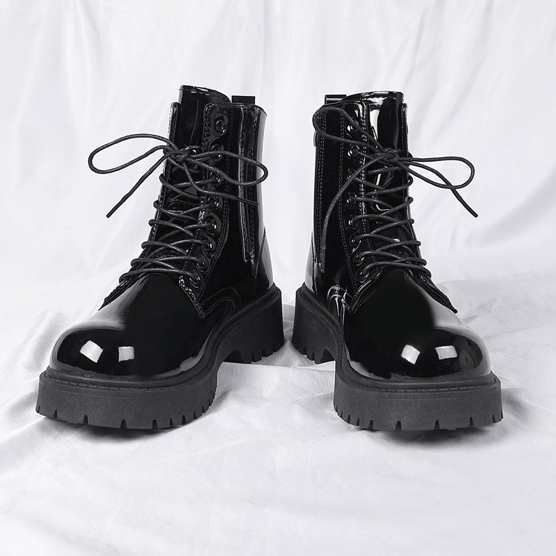 Sepatu Bot Tinggi Pria Sepatu  - Fashion Men'S Boots ulasan dan harga