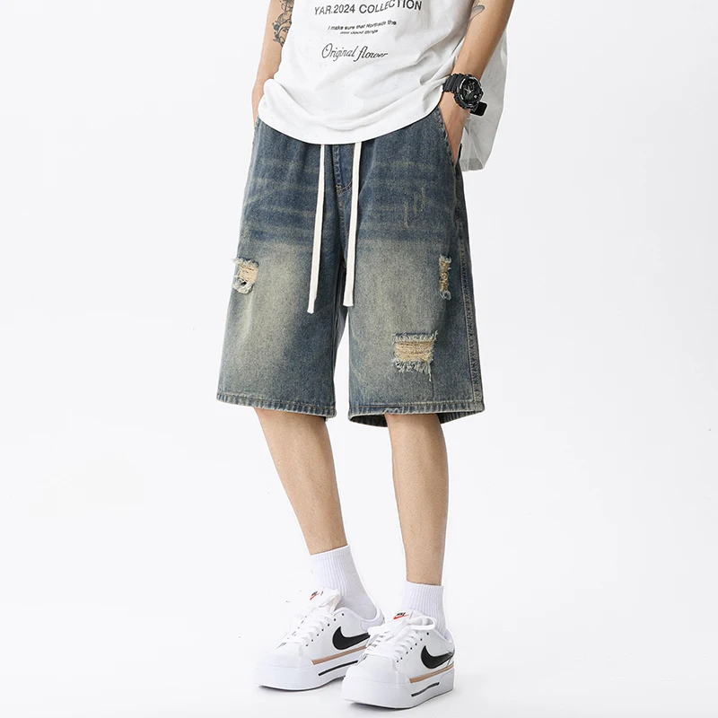 Celana pendek Denim tipis musi - Men'S Fashion Jeans ulasan dan harga