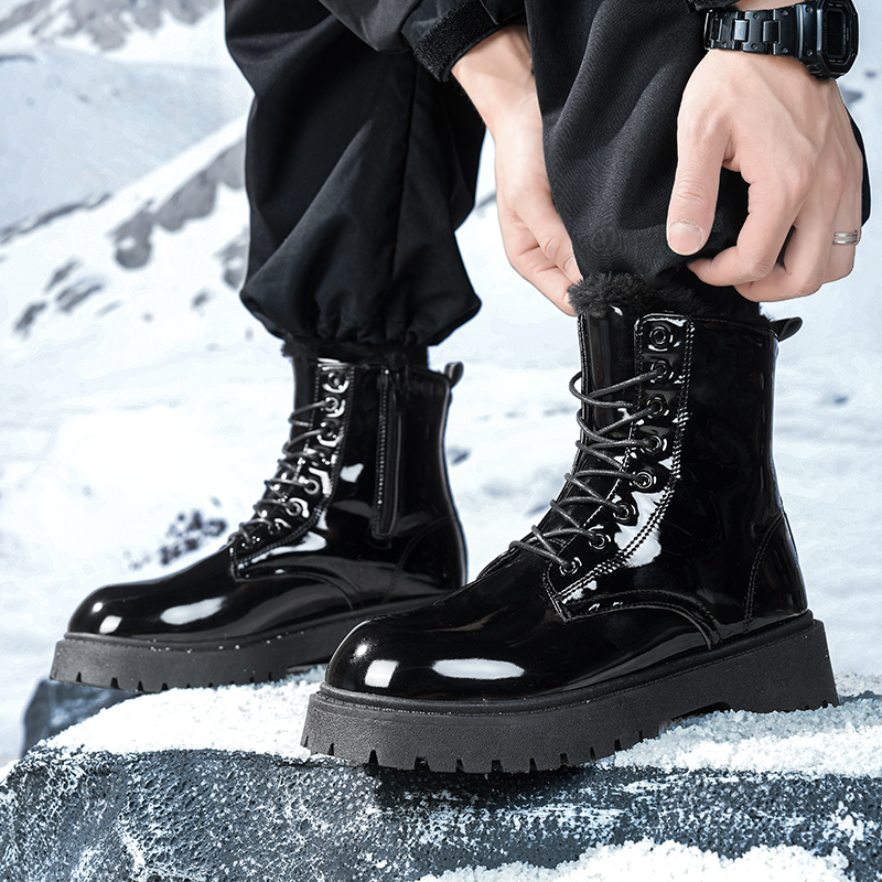 Sepatu bot tinggi pria berbaha - Men'S Fashion Plus ulasan dan harga