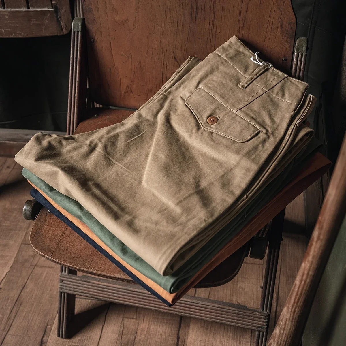 Bronson 1944 Officer's Chino 1 - Chino Pants Men ulasan dan harga