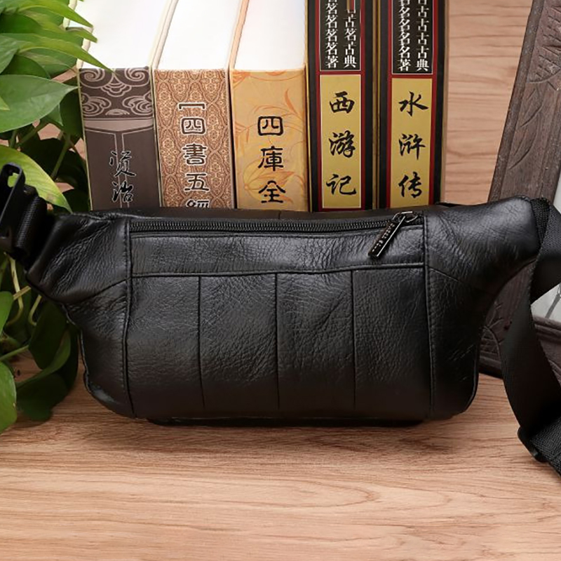 Tas Pinggang pria, tas selempa - Leather Belt Braided ulasan dan harga