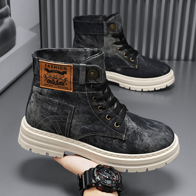Sepatu Pria High Top Musim Sem - Men'S Fashion Plus ulasan dan harga