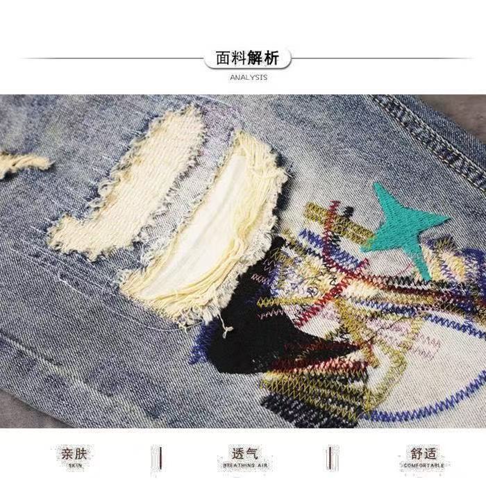 Celana jins pendek Denim pria, - Men'S Fashion Jeans ulasan dan harga