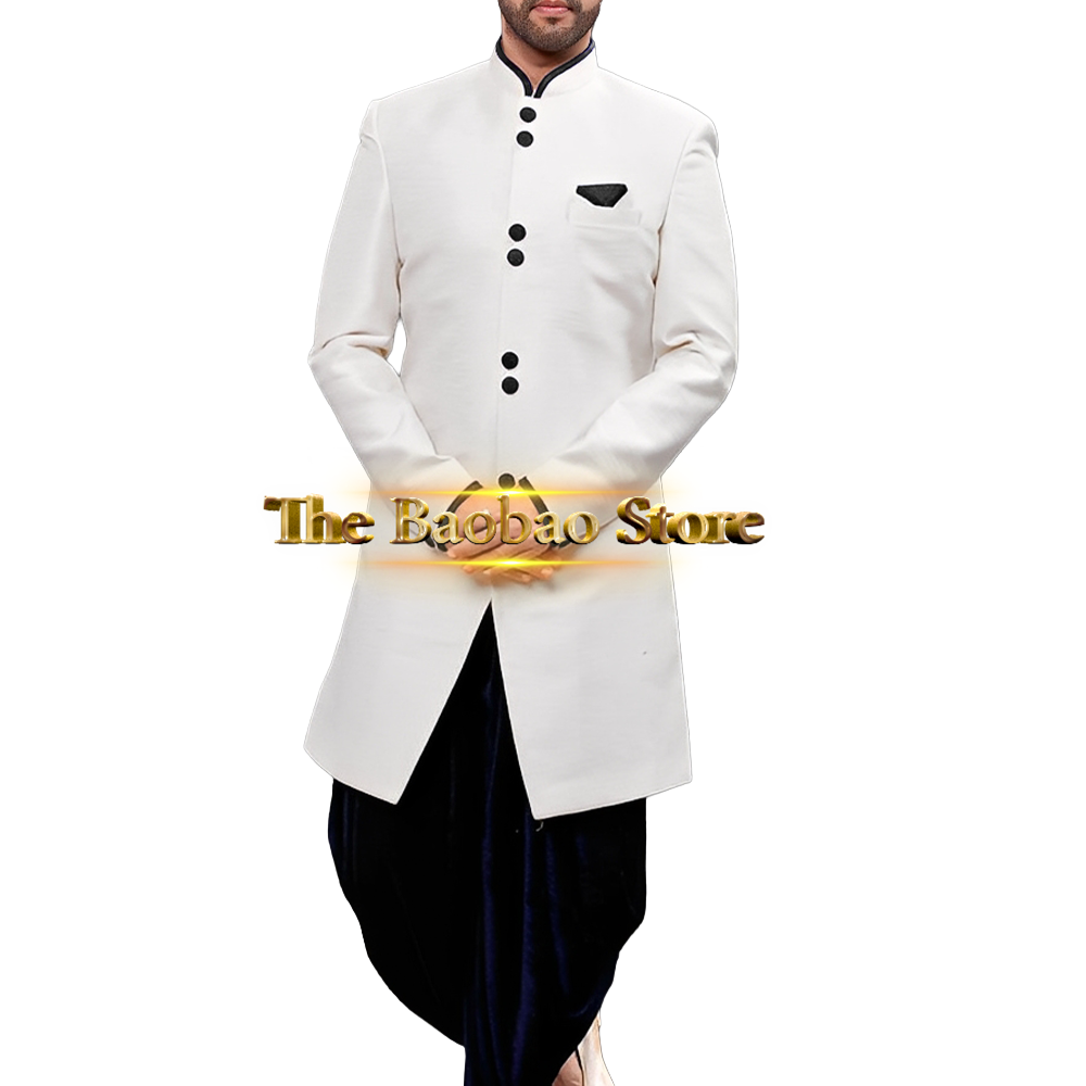 Pakaian Fashion Pria Sherwani  - Men'S Fashion Xmas Party ulasan dan harga