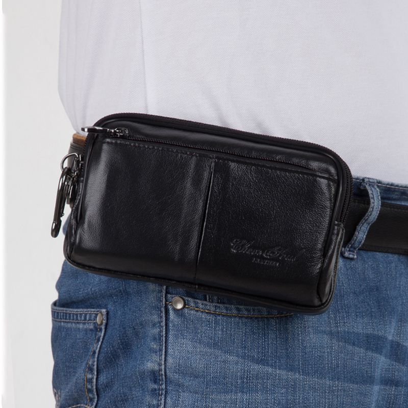 Tas pinggang genggam pria, dom - Leather Belt Braided ulasan dan harga