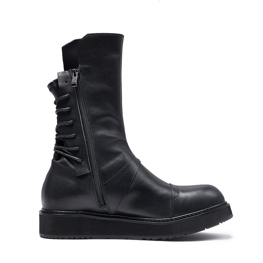 Sepatu bot Platform tinggi ksa - Mens Fashion Young ulasan dan harga