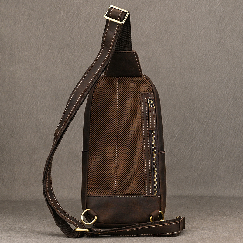 Tas selempang kecil pria, kant - Leather Belt Braided ulasan dan harga