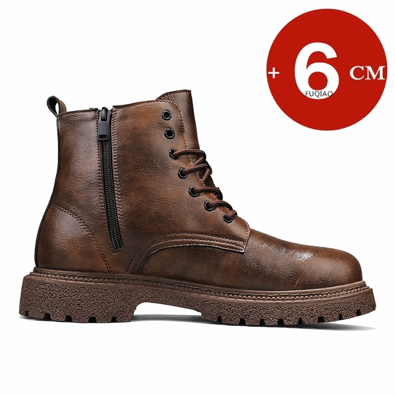 Sepatu Boots Pria Penambah Tin - Fashion Men'S Boots ulasan dan harga