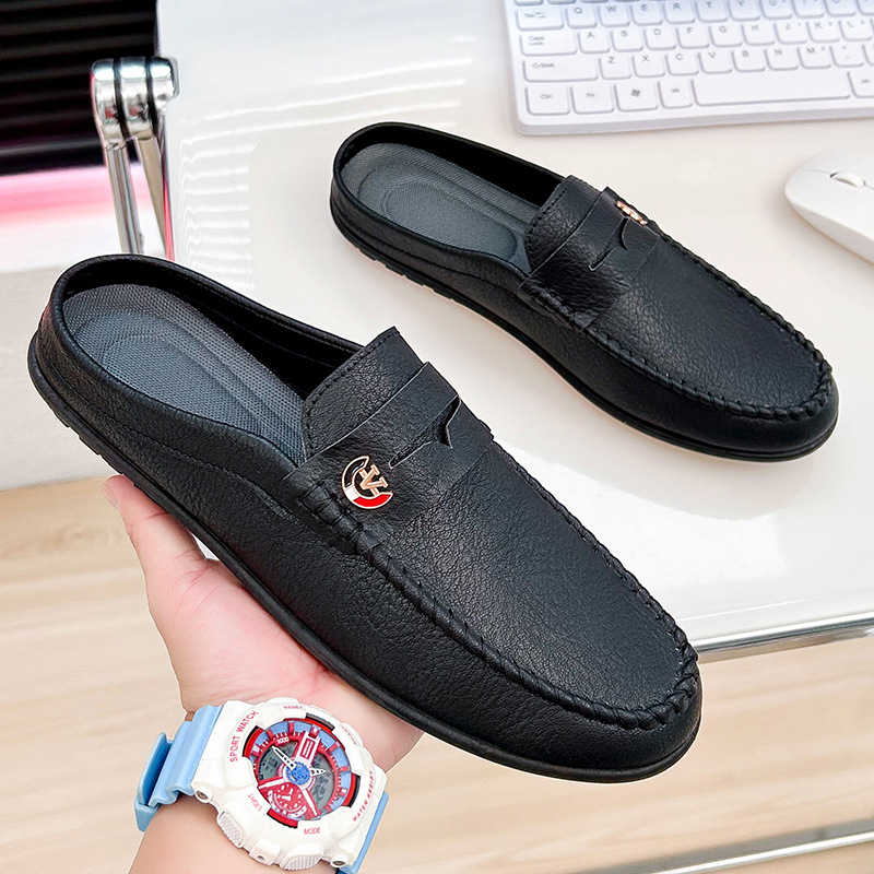 Sandal pria, Kasut kulit panto - Men'S Fashion Loafers Shoes ulasan dan harga