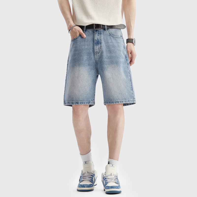 Celana Pendek Denim Hitam Tipi - Men'S Fashion Jeans ulasan dan harga
