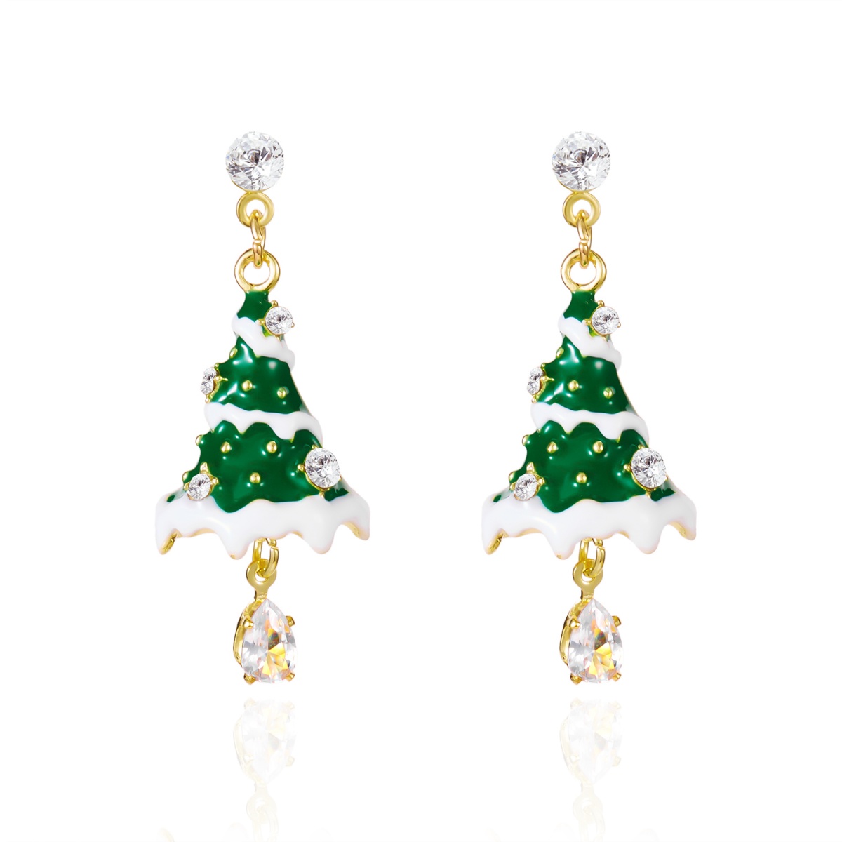 Anting-anting Natal Motif Salj - Men'S Fashion Xmas Party ulasan dan harga