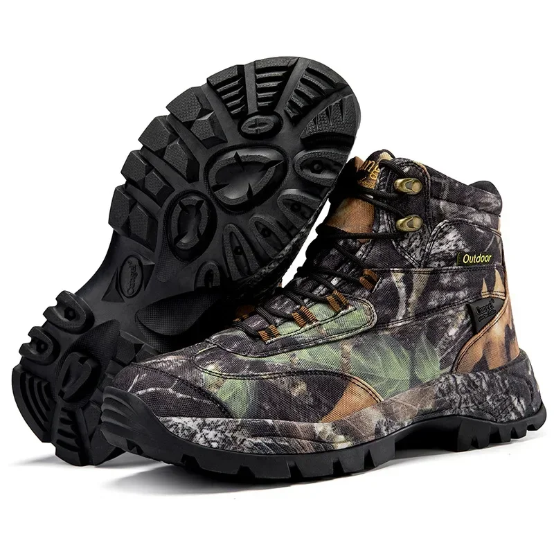 Sepatu Bot Berburu Kamuflase H - Men'S Fashion Hiking Boots ulasan dan harga