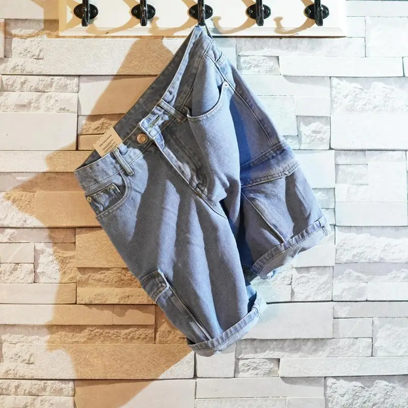 Celana Jeans Pendek Lurus Long - Men'S Fashion Jeans ulasan dan harga
