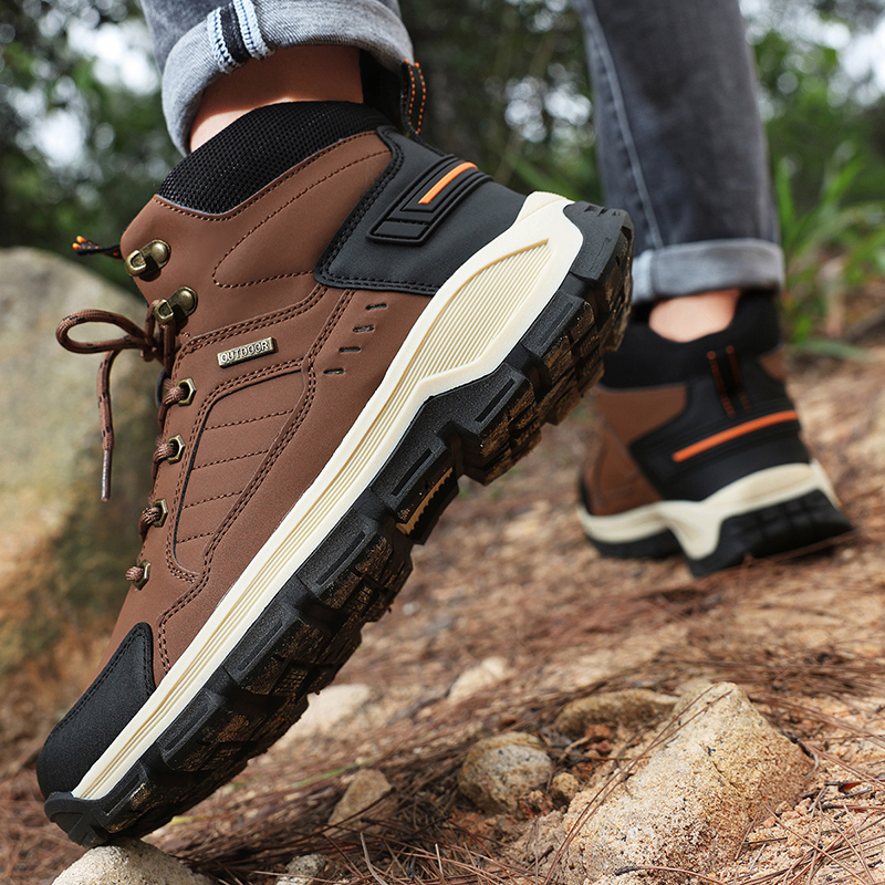 Sepatu Bot Pria Musim Gugur Ba - Men'S Fashion Hiking Boots ulasan dan harga