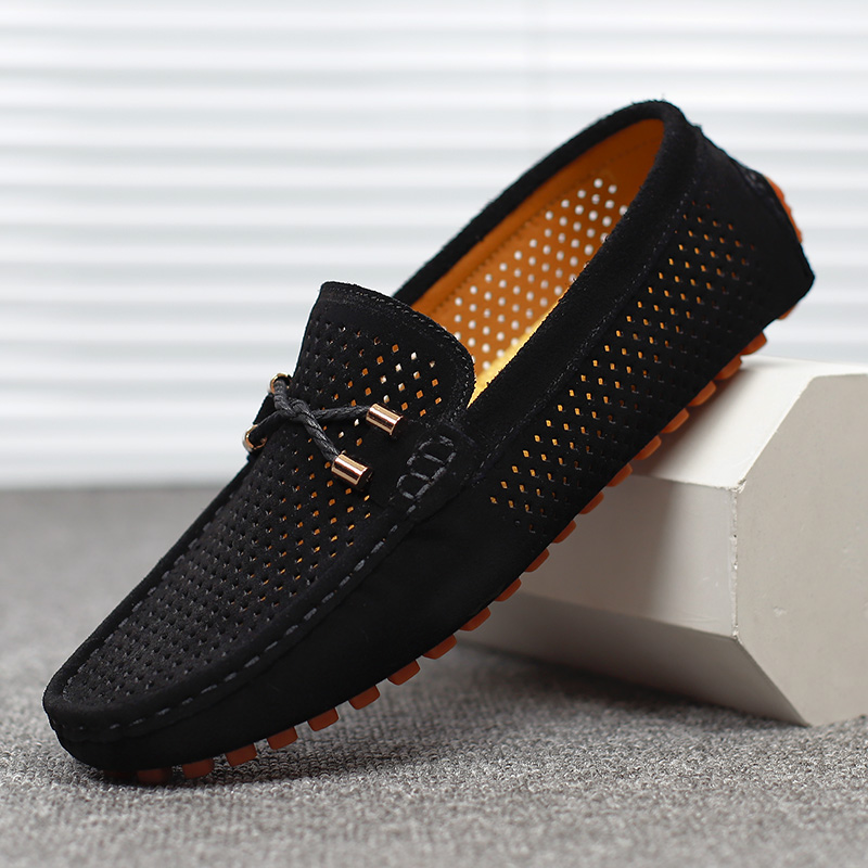 Sepatu Kasual Pria Suede Fashi - Men'S Fashion Loafers Shoes ulasan dan harga