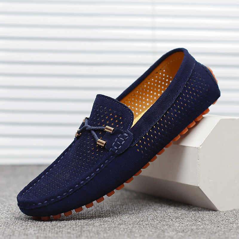 Sepatu Kasual Pria Suede Fashi - Men'S Fashion Loafers Shoes ulasan dan harga