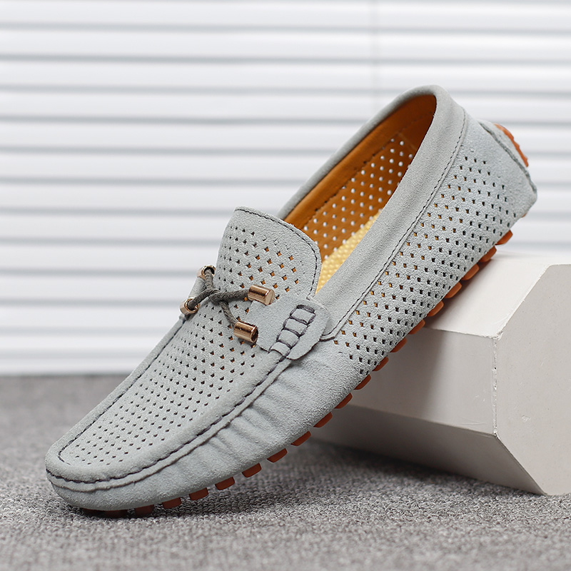 Sepatu Kasual Pria Suede Fashi - Men'S Fashion Loafers Shoes ulasan dan harga