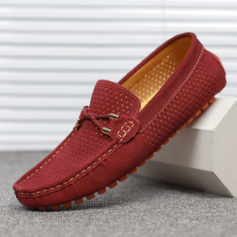 Sepatu Kasual Pria Suede Fashi - Men'S Fashion Loafers Shoes ulasan dan harga
