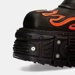 Sepatu Bot Motor Punk Gaya Ret - Fashion Men'S Boots ulasan dan harga