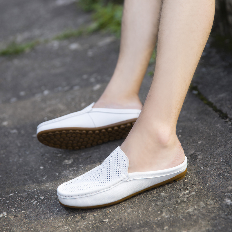 Sepatu Kasual Pria Sandal Kuli - Men'S Fashion Loafers Shoes ulasan dan harga