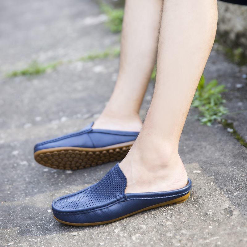 Sepatu Kasual Pria Sandal Kuli - Men'S Fashion Loafers Shoes ulasan dan harga