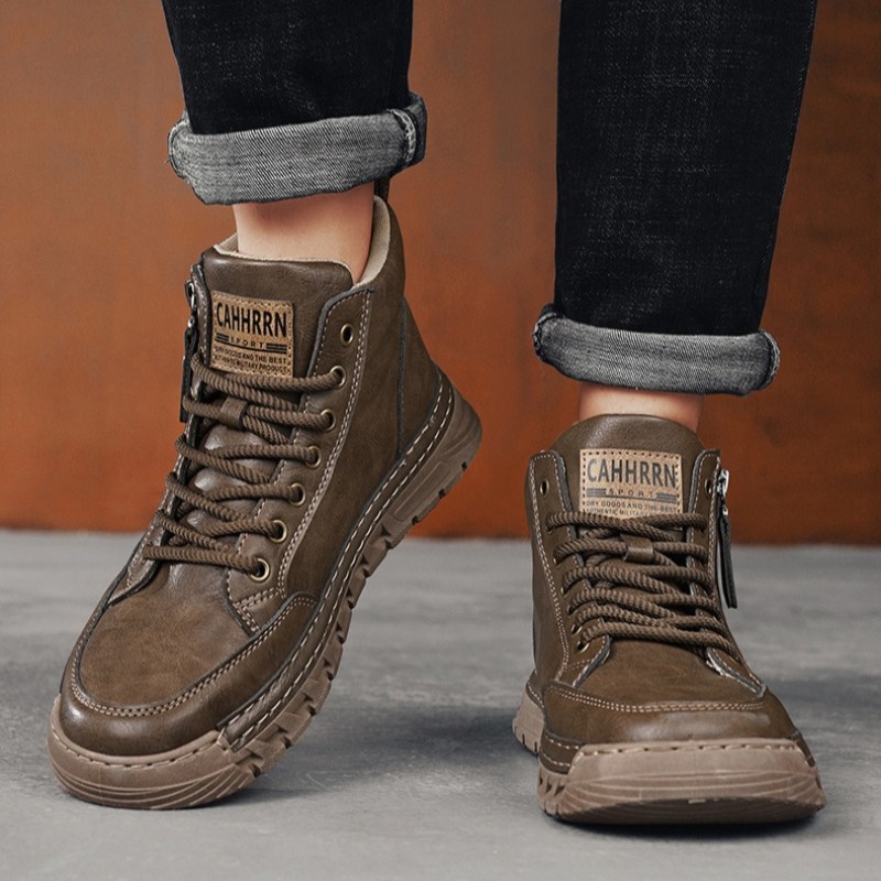 Sepatu Bot Pergelangan Kaki Ti - Fashion Men'S Boots ulasan dan harga