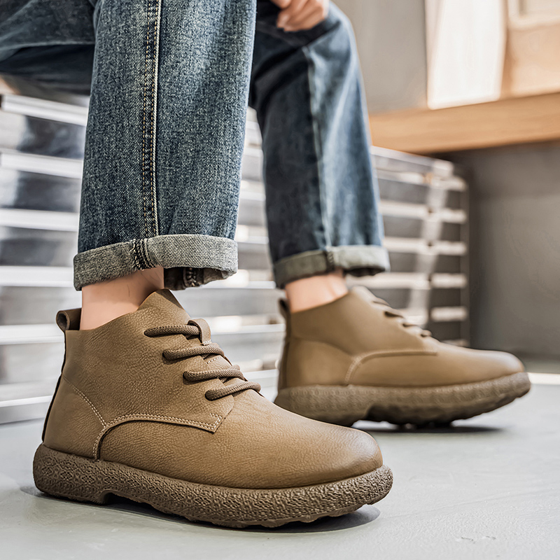 Sepatu Bot Pria Sepatu Bot Pen - Fashion Men'S Boots ulasan dan harga