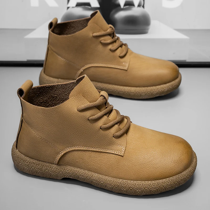 Sepatu Bot Pria Sepatu Bot Pen - Fashion Men'S Boots ulasan dan harga
